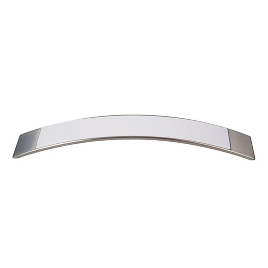 Fogantyú 2184-200 ZN21GH1 Nikkel-Fehér Fém-Műanyag 160