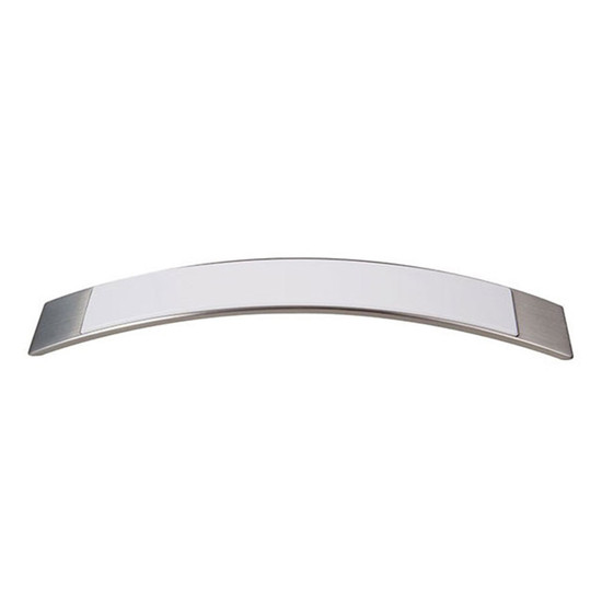 Fogantyú 2184-200 ZN21GH1 NIKKEL-FEHÉR FÉM-MÜANYAG 160 Fogantyú 2184-200 ZN21GH1 NIKKEL-FEHÉR FÉM-MÜANYAG 160