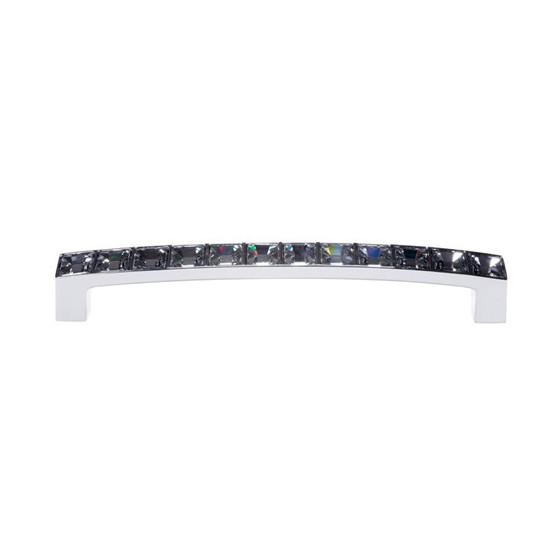 Fogantyú 550-128.KR02 128 Swarovski kristály-Króm