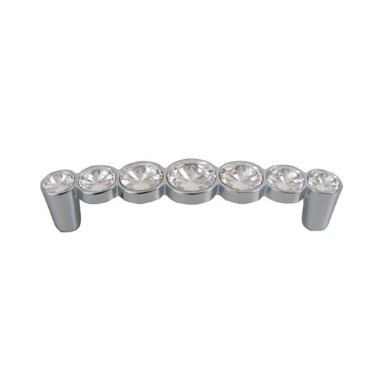 Fogantyú 633.096.KR02 96mm Swarowski kristály-Króm