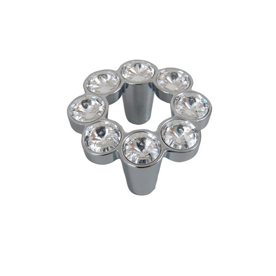 Fogantyú 633.B32.KR02 32 Swarovski kristály-Króm