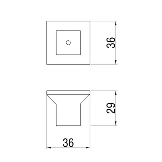 Fogantyú 8045-36 Bárány 36x29 Sárga