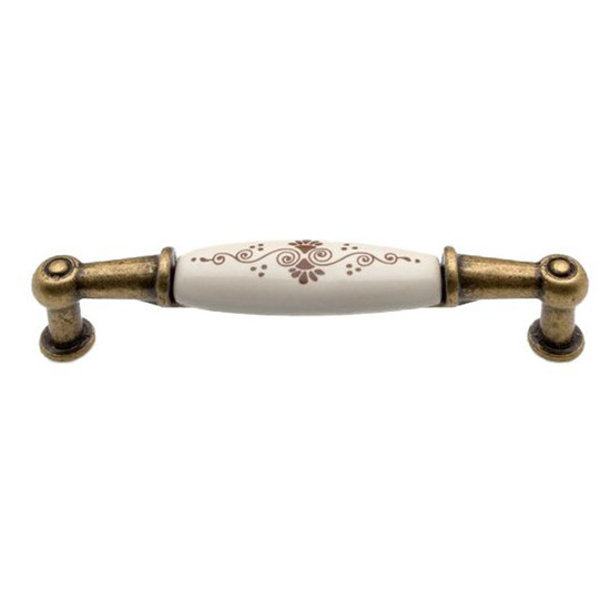 Fogantyú M01-01-B1-D1G 96 Antik firenze barna motívum porcelán