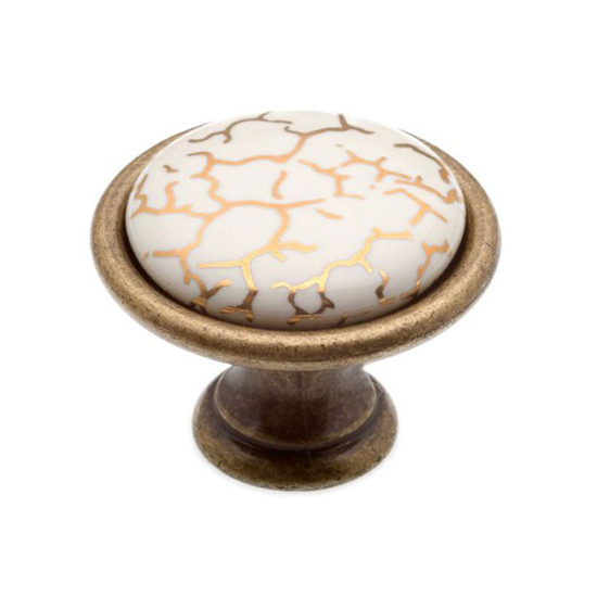 Fogantyú P07-01-A1-D1G Antik firenze-arany füst porcelán Fogantyú P07-01-A1-D1G Antik firenze-arany füst porcelán