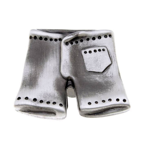 Fogantyú RF 1888-40 ZN50 Nadrág gomb Antik ezüst