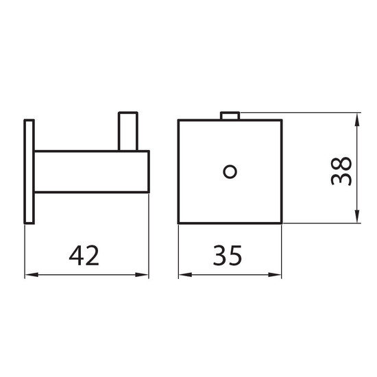 Fogas akasztó 2106-42 N1 Acél