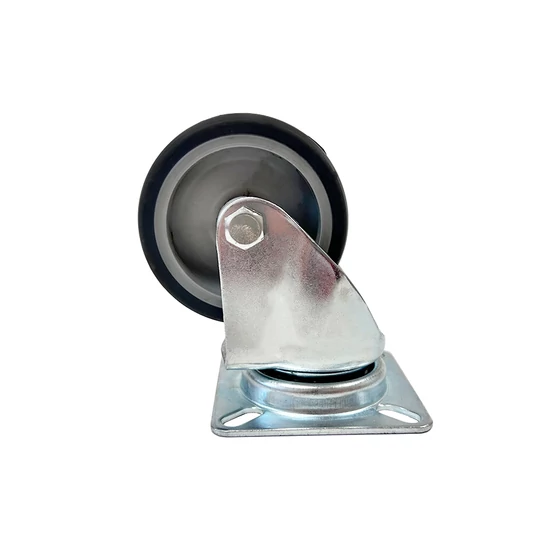 Ipari görgő 38-as sorozat 60mm Forgó, 60x60mm talp, 83mm magas, 60kg