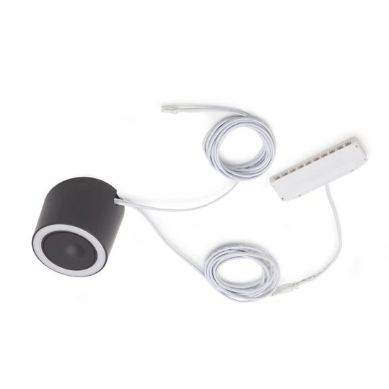 LED VILÁGÍTÁS UNIKA 4.5W 2700-4000K 24V DC D=75mm DIMMELHETŐ KAPCSOLÓVAL FEKETE