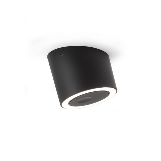 LED VILÁGÍTÁS UNIKA 4.5W 2700-4000K 24V DC D=75mm DIMMELHETŐ KAPCSOLÓVAL FEKETE