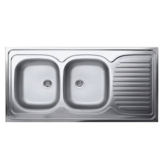 Livinox N-134BK Teletetős mosogató balos