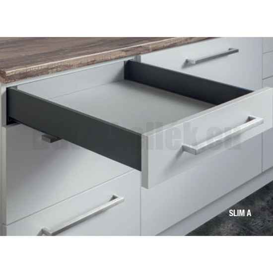 SLIM Fiókrendszer DF-A 550mm Antracit