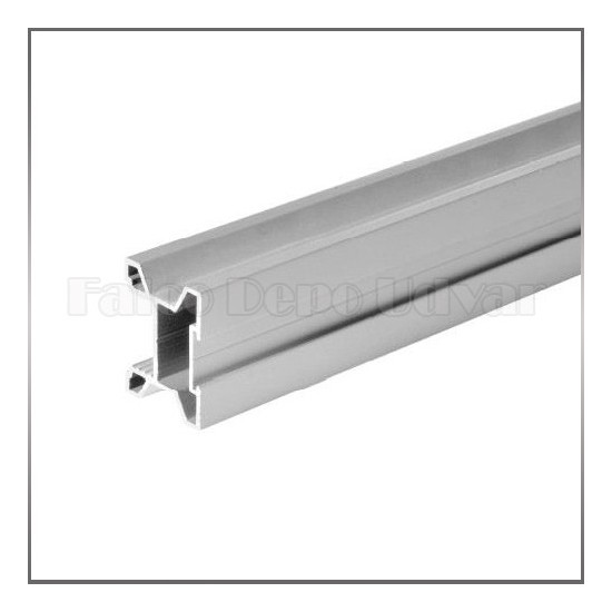 Tolóajtó Fogantyú profil Sevroll Prosper 2 Ezüst 2700mm