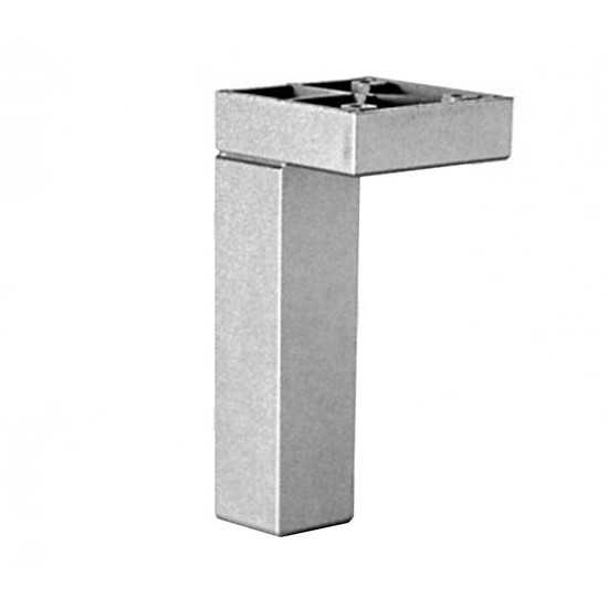 Szekrényláb Art 66 Matt Alumínium 110mm