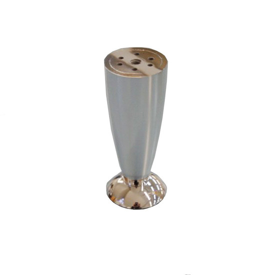 Szekrényláb 120mm Króm