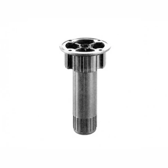 Szekrényláb 423/65mm Fekete állítható láb (szokliláb)