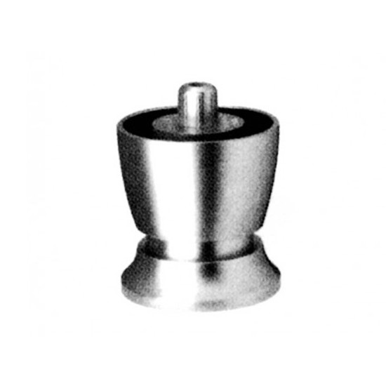 Szekrényláb 44mm Króm