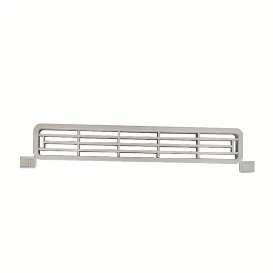Szellőzőrács 444 négyszög alakú 203x35x14mm Szürke