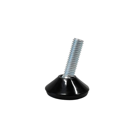Szintezőláb 3DP Csuklós önbeálló, talp:30mm, szár: M8x27mm, mag:38mm, 400kg Szintezőláb 3DP Csuklós önbeálló, talp:30mm, szár: M8x27mm, mag:38mm, 400kg