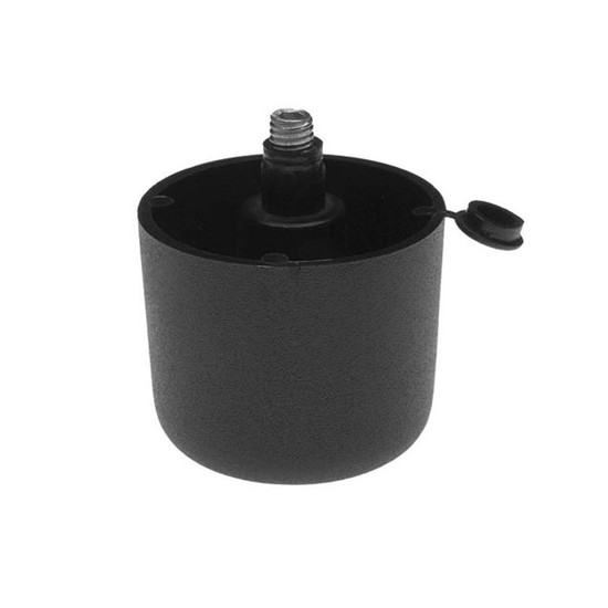 Irodabútor szintezőláb PR2550 Fekete MLA-44