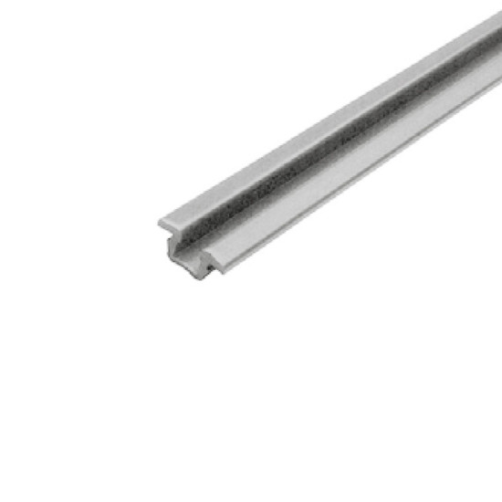 Tolóajtó Vezetősín SL04 excenteres 3000mm Fehér