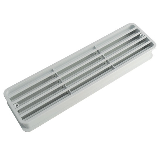 Ajtó Szellőzőrács Fehér műanyag 315 x 83 mm Ajtó Szellőzőrács Fehér műanyag 315 x 83 mm