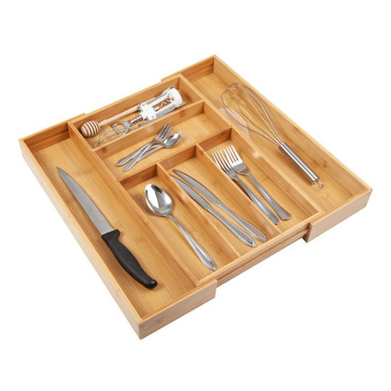 Evőeszköztartó 210-29 Bambusz 290-484x465mm Barna