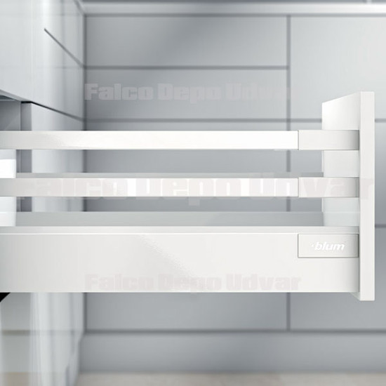Blum Fiókrendszer ANTARO Szett D-400-2-Korlát Fehér