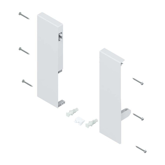 Blum TandemBox Antaro ZIF.76D0 belső fiók előlaprögzítő Selyemfehér L/R Blum TandemBox Antaro ZIF.76D0 belső fiók előlaprögzítő Selyemfehér L/R