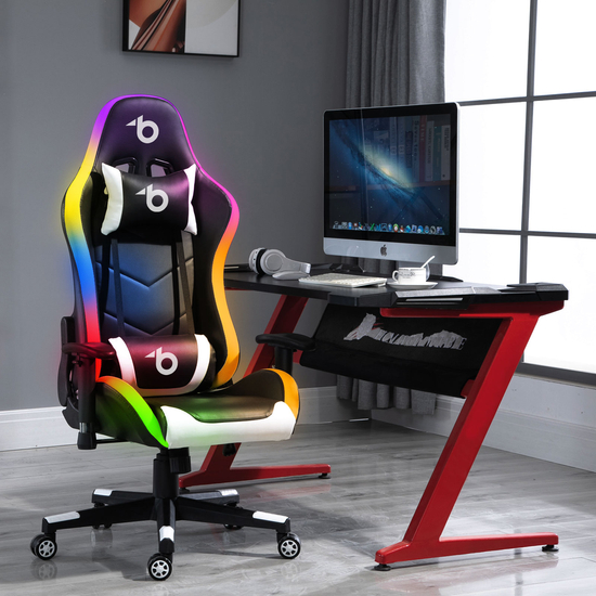 Gamer szék RGB Ledes világítással