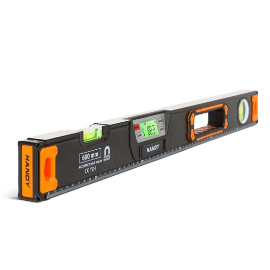 Digitális vízmérték LCD kijelzővel hangvisszajelzéssel 600mm Handy