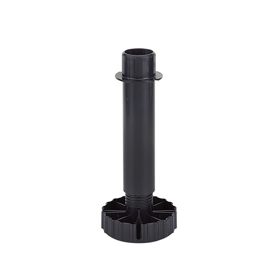 Szekrényláb HETTICH 61851 Korrekt láb 100mm fekete Szekrényláb HETTICH 61851 Korrekt láb 100mm fekete
