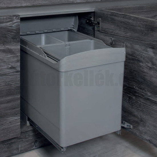 Hulladékgyűjtő 516 Szürke 2x16L