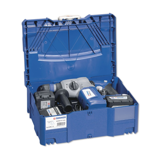Akkus fúrókalapács BACRHD SDS Plus szénkefe nélküli motorral 18V- 2 x 5,0 Ah + Töltővel + Koffer Akkus fúrókalapács BACRHD SDS Plus szénkefe nélküli motorral 18V- 2 x 5,0 Ah + Töltővel + Koffer