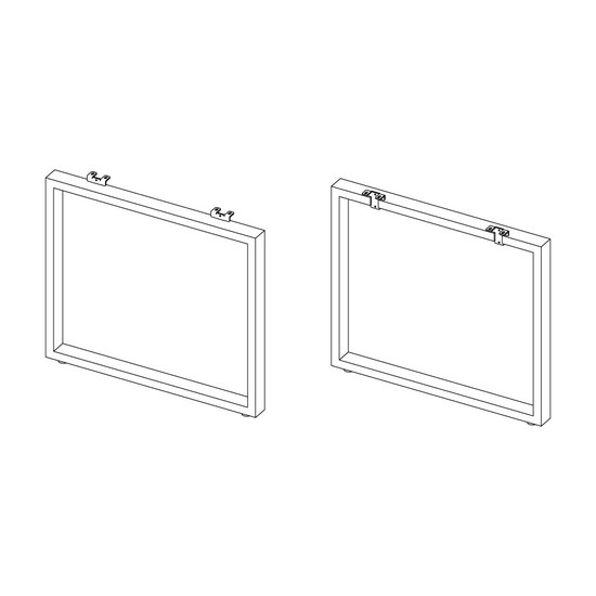 Asztalláb MILADESIGN Mobi-Q MQ7906 Fekete Asztalláb MILADESIGN Mobi-Q MQ7906 Fekete