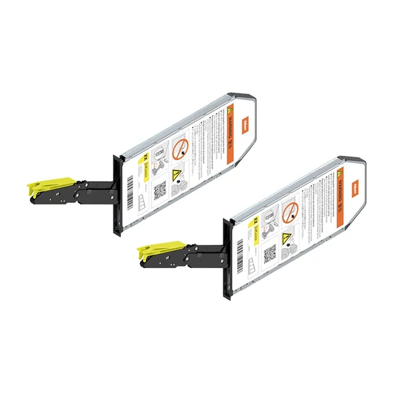 Blum 24K2500T Aventos HKI Tip-On erőhordozó, korpusz élébe szerelhető, rejtett TF: 930-2800 onyx fekete