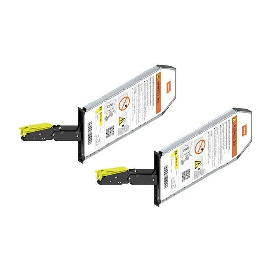 Blum 24K2800 Aventos HKI fékes erőhordozó, korpusz élébe szerelhető, rejtett TF: 2600-7800 onyx fekete