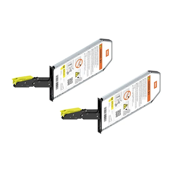 Blum 24K2800T Aventos HKI Tip-On erőhordozó, korpusz élébe szerelhető, rejtett TF: 2600-7800 onyx fekete