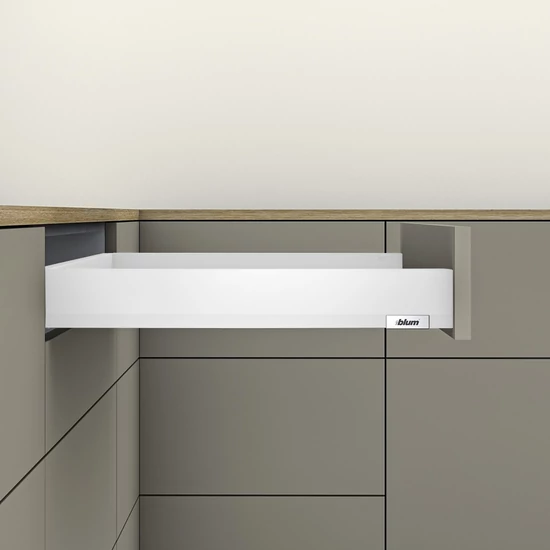 Blum MERIVOBOX fiókszett N magasságú 500mm Selyemfehér