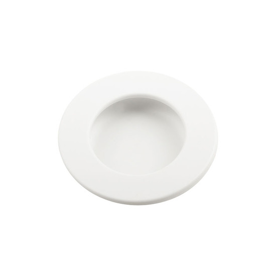 Bútorfogantyú INTO 50/60mm Fehér műanyag