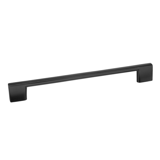 Bútorfogantyú NAKANA Fekete Fényes 192mm Bútorfogantyú NAKANA Fekete Fényes 192mm