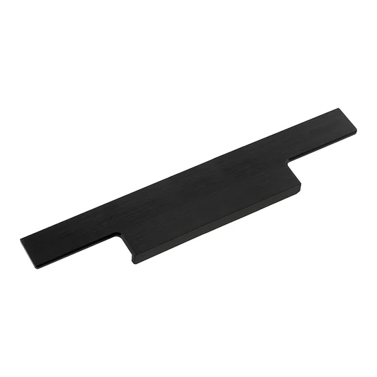 Bútorfogantyú RAMARA 496mm Erezett, csiszolt matt fekete