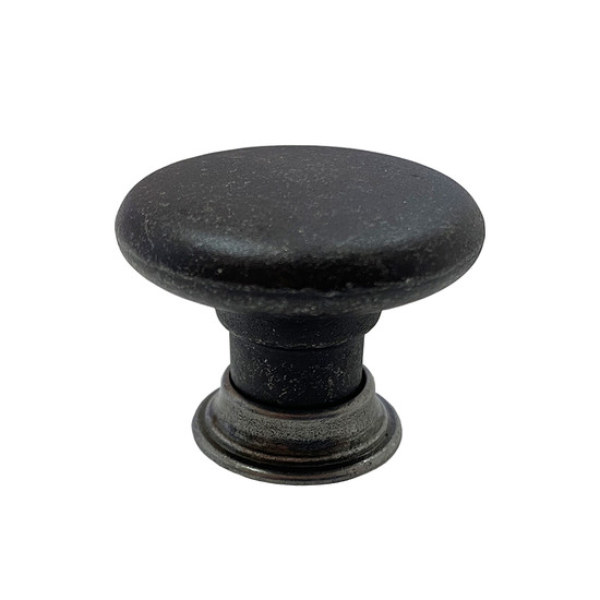 Bútorfogantyú gomb Victoria fekete Átm.: 33mm Bútorfogantyú gomb Victoria fekete Átm.: 33mm