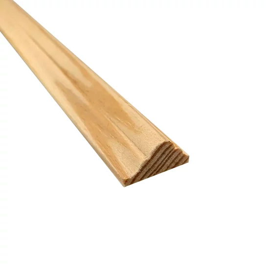 Díszmarózott díszítőléc Piskóta mintás 10x20x2000mm göcsmentes