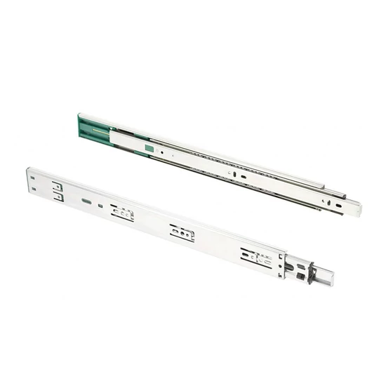 Fiókcsúszó golyós GTV Versalite Plus 450/45mm FÉKES 30kg
