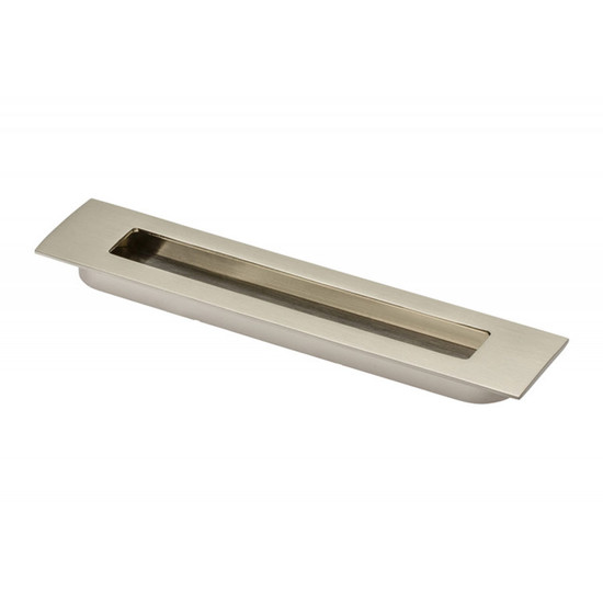 Fogantyú UZ-E6-160-06 Inox tolóajtó kagyló süllyesztett nikkel Fogantyú UZ-E6-160-06 Inox tolóajtó kagyló süllyesztett nikkel