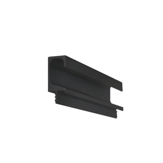 Fogantyú profil L015 Fekete 50x20x3000mm (UKW-7)