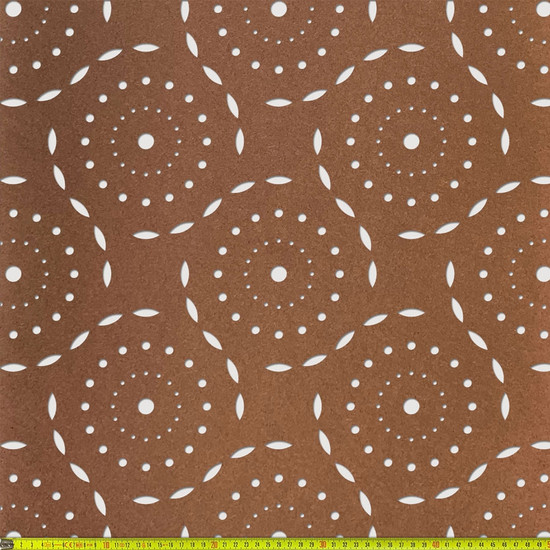 Perforált lemez Grezzo natur Hdf DAISYPOP perforációval 1520x605x3mm Perforált lemez Grezzo natur Hdf DAISYPOP perforációval 1520x605x3mm