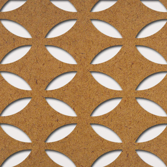 Perforált lemez Grezzo natur Hdf FARFALLE perforációval 1520x605x3mm Perforált lemez Grezzo natur Hdf FARFALLE perforációval 1520x605x3mm