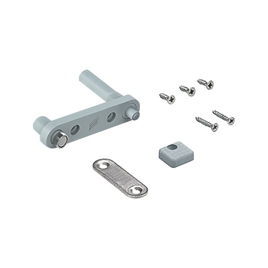 HETTICH Harmónika WingLine L Mágneses záró szett Design pro Push to move, szürke HETTICH Harmónika WingLine L Mágneses záró szett Design pro Push to move, szürke