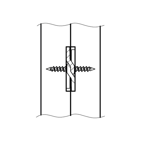 KNAPP Rögzítő vasalat K070 DUO 30mm ML függesztési összekötő, oldalsó hézaggal KNAPP Rögzítő vasalat K070 DUO 30mm ML függesztési összekötő, oldalsó hézaggal
